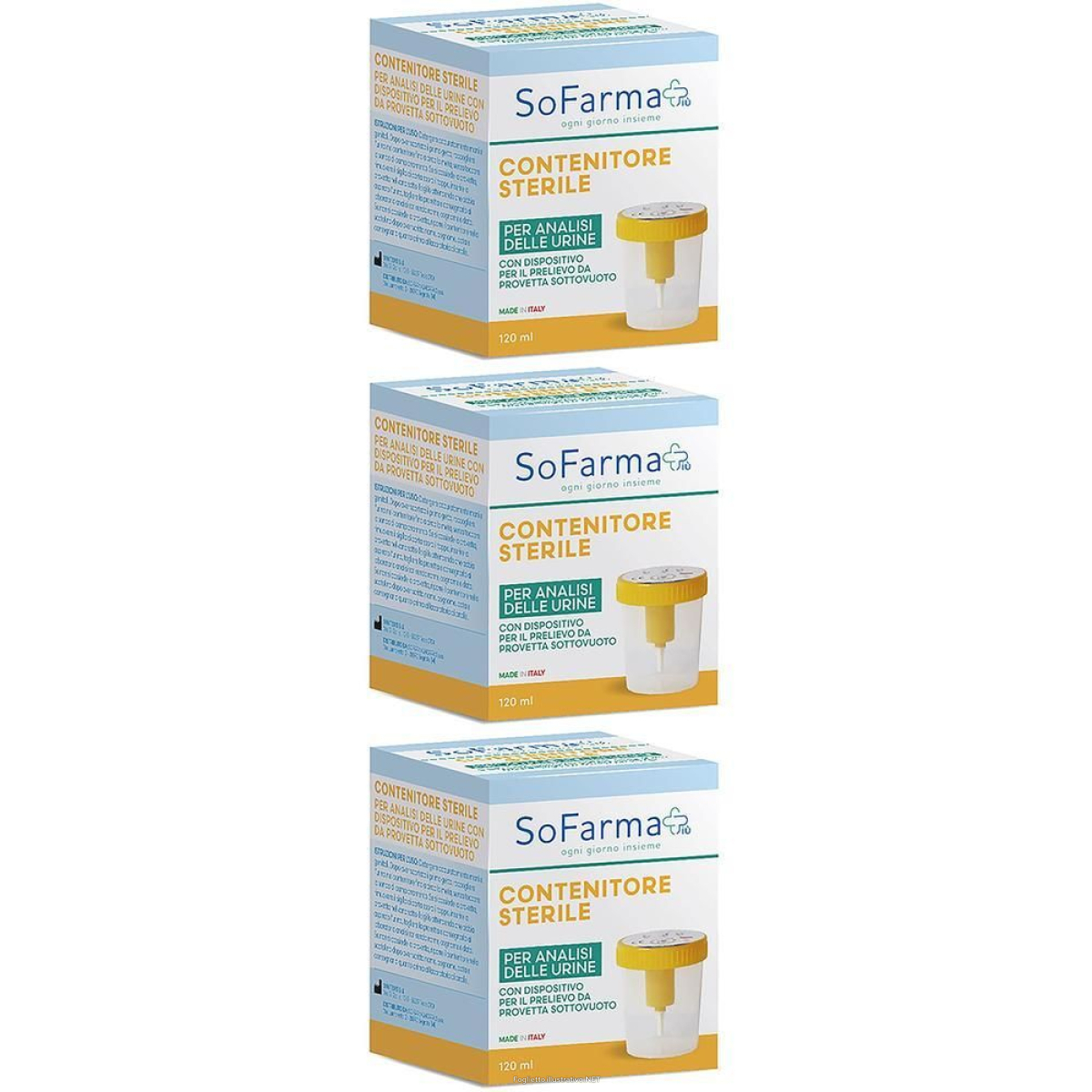Cerca Offerte di sofarmapiu' contenitore urina sottovuoto 3x1 st e acquista online