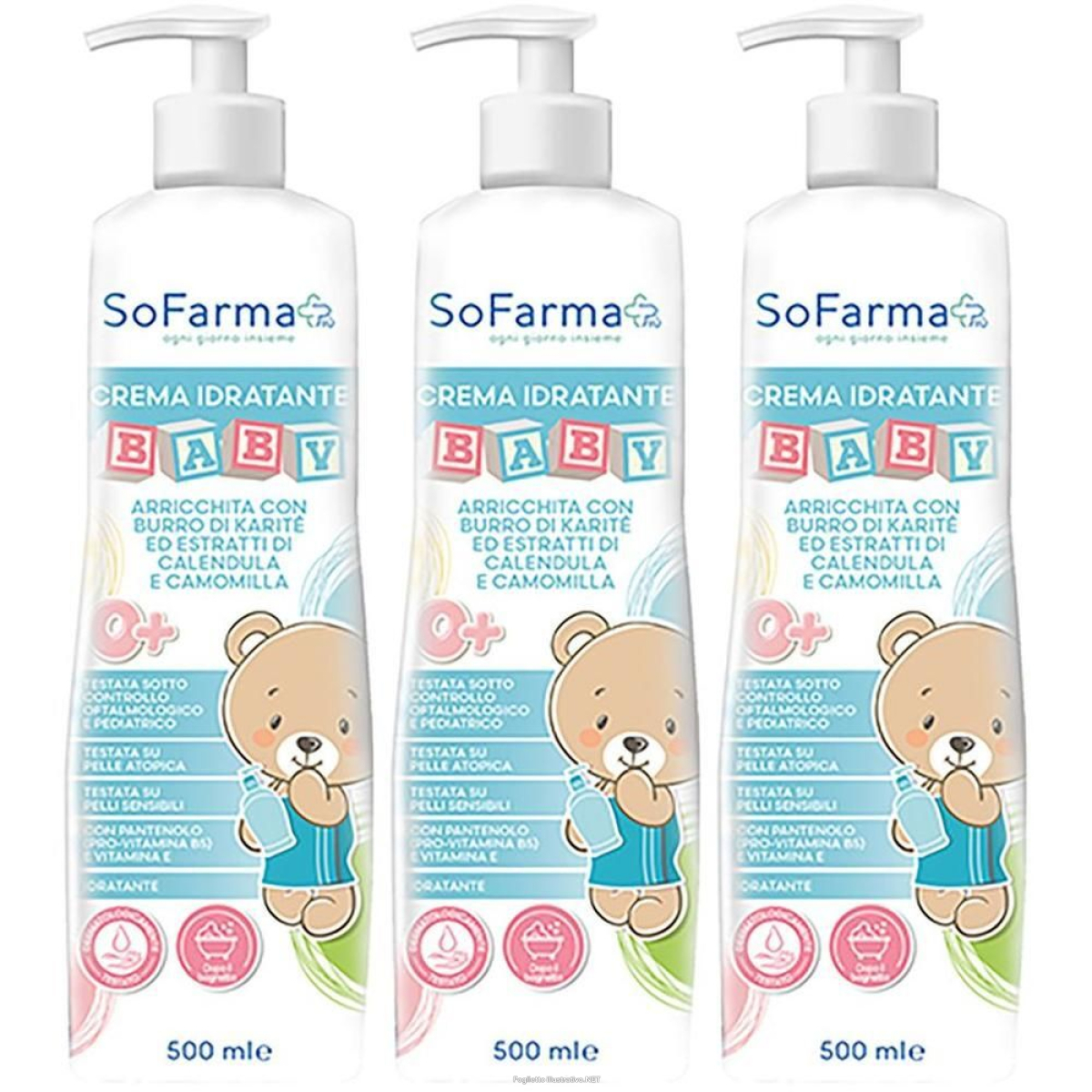 Cerca Offerte di sofarmapiu' crema idratante corpo 3x300 ml e acquista online