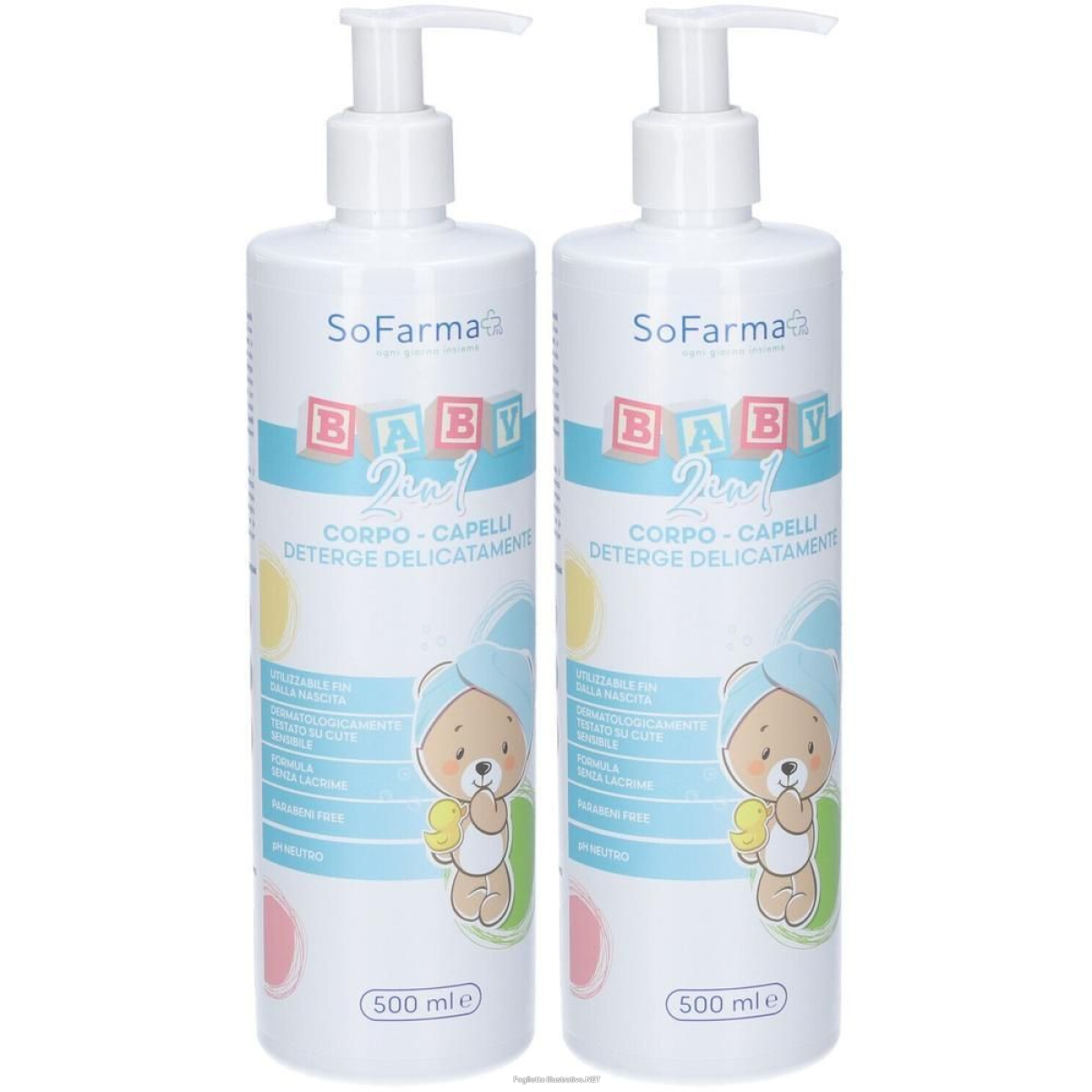 Cerca Offerte di sofarmapiu' detergente baby 2in1 2x500 ml e acquista online