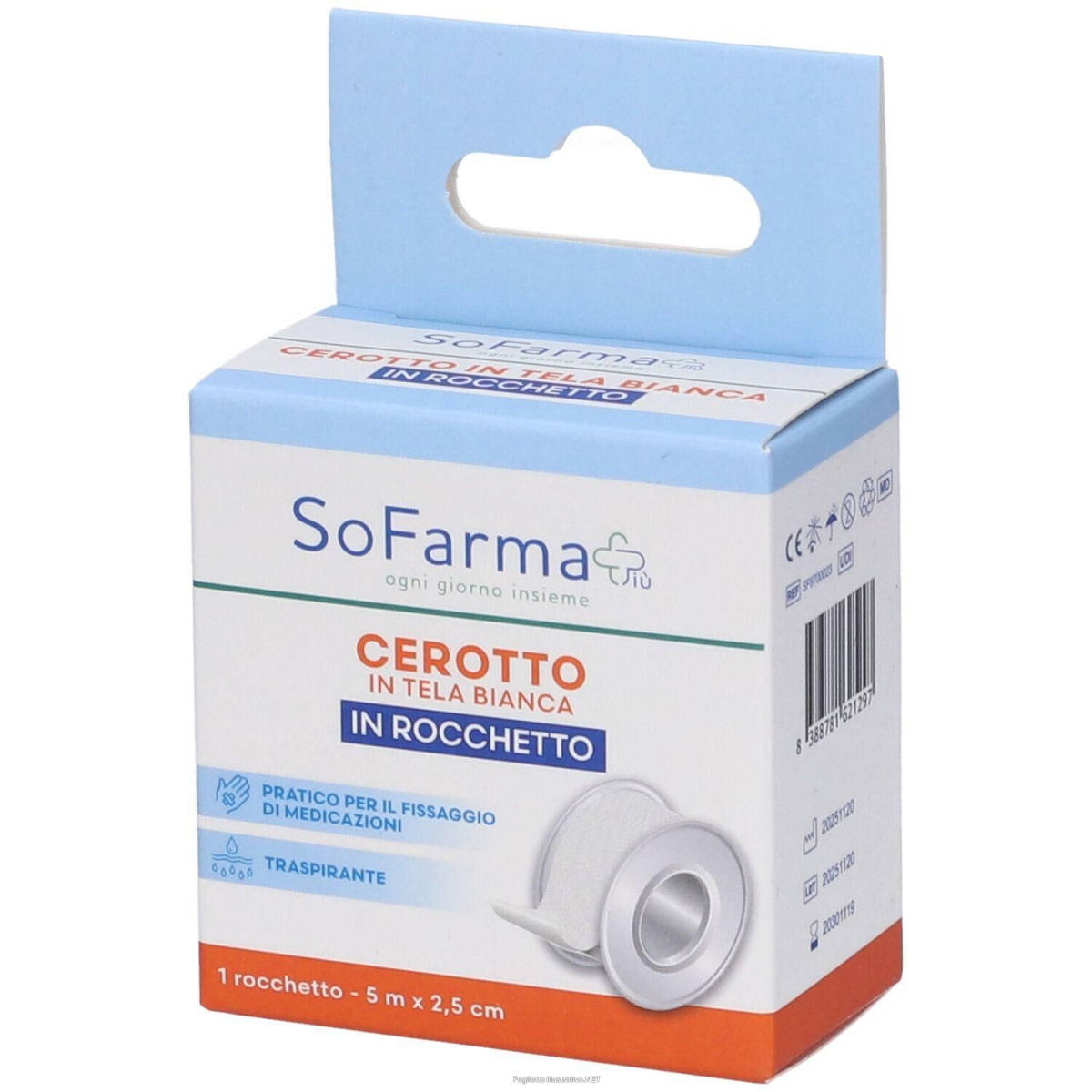 Cerca Offerte di sofarmapiu' rocchetto tela m 5x2,5 cm 4x1 st e acquista online