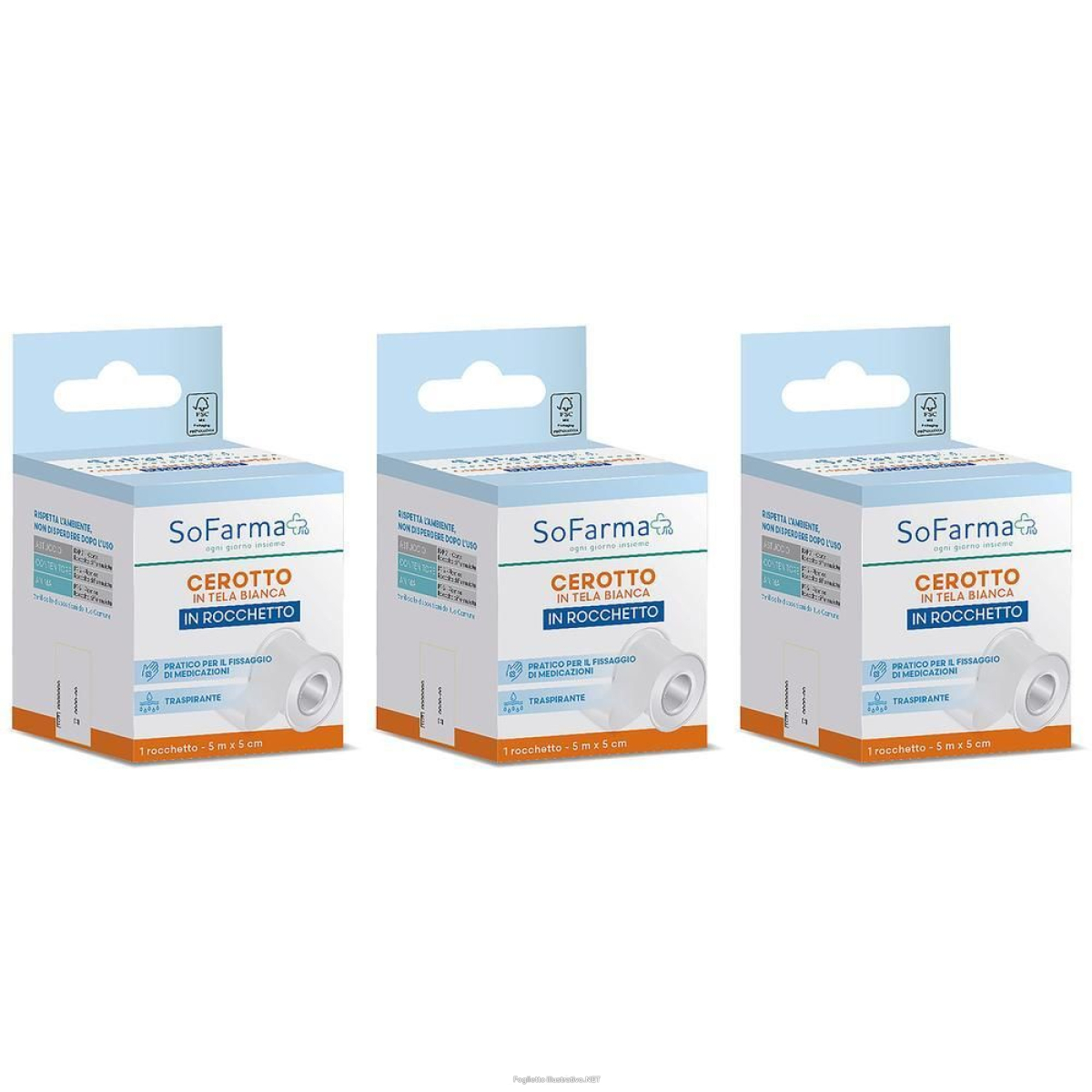 Cerca Offerte di sofarmapiu' rocchetto tela m 5x5 cm 1 st e acquista online
