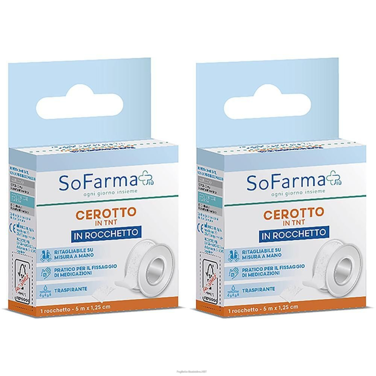 Cerca Offerte di sofarmapiu' rocchetto tessuto non m 5x1,25 cm 1 st e acquista online