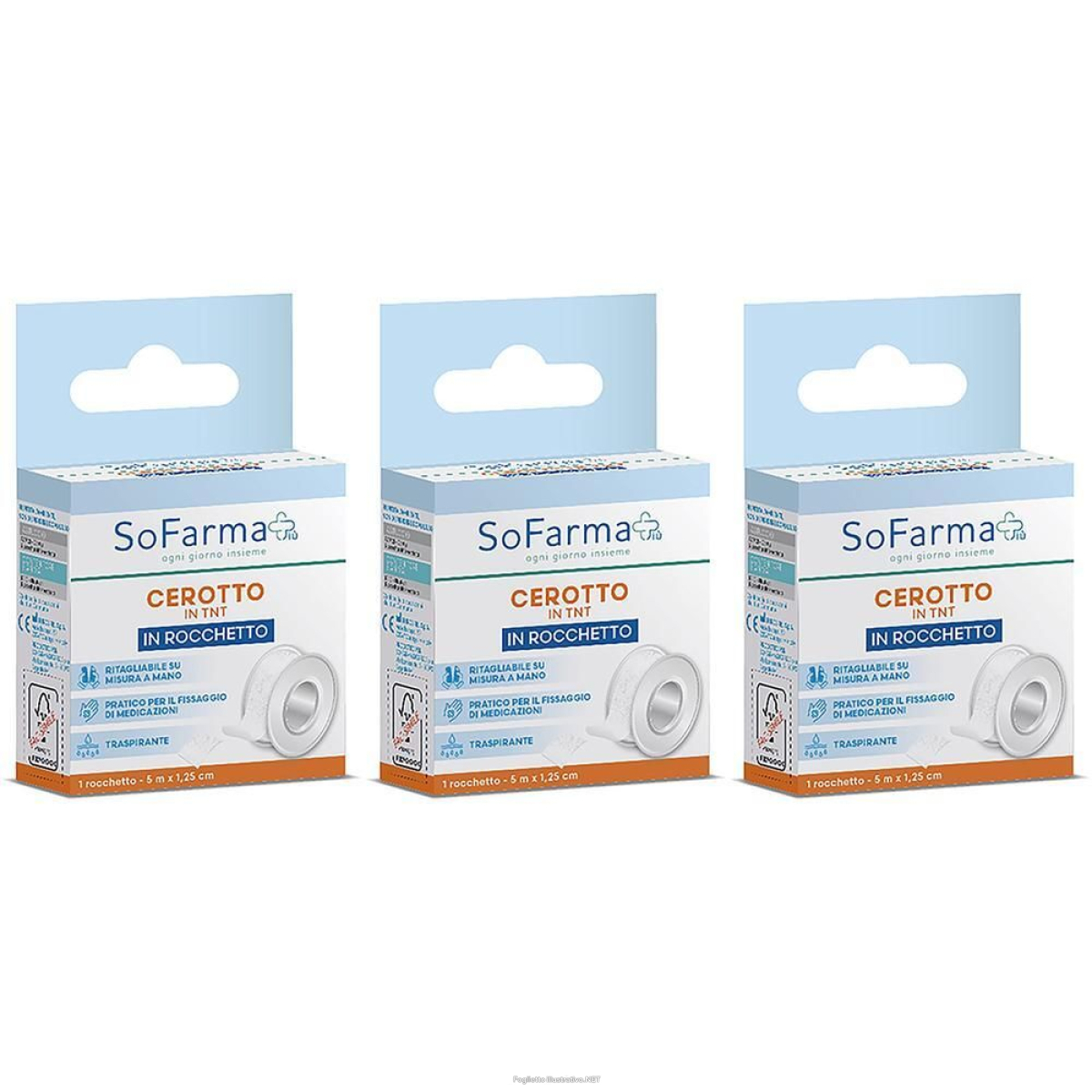Cerca Offerte di sofarmapiu' rocchetto tessuto non m 5x1,25 cm 1 st e acquista online