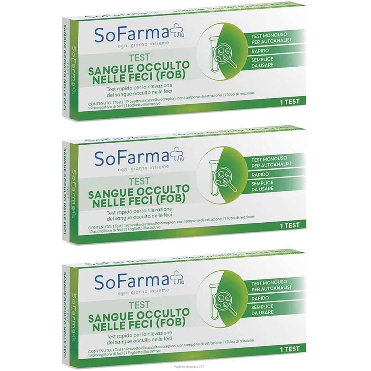 Cerca Offerte di sofarmapiu' selftest sangue occulto feci 3x1 st e acquista online