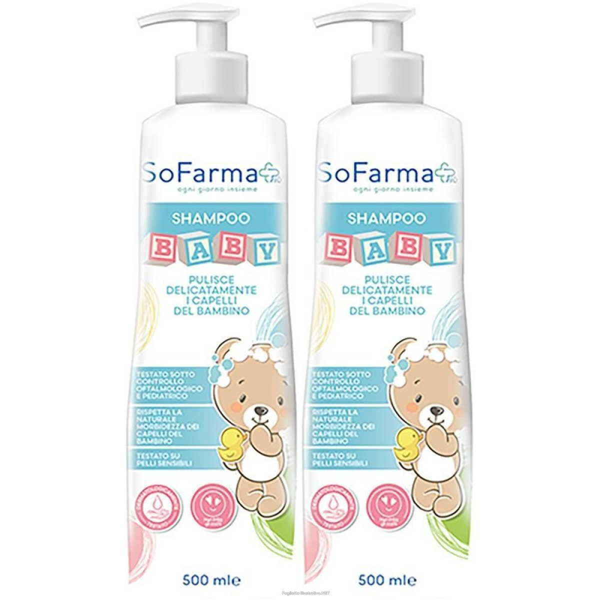 Cerca Offerte di sofarmapiu' shampoo baby 2x500 ml e acquista online