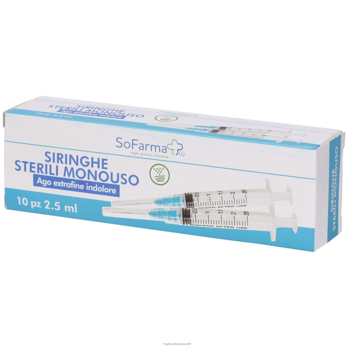 Cerca Offerte di sofarmapiu' siringa sterile 2,5nm gauge 23 4x10 st e acquista online