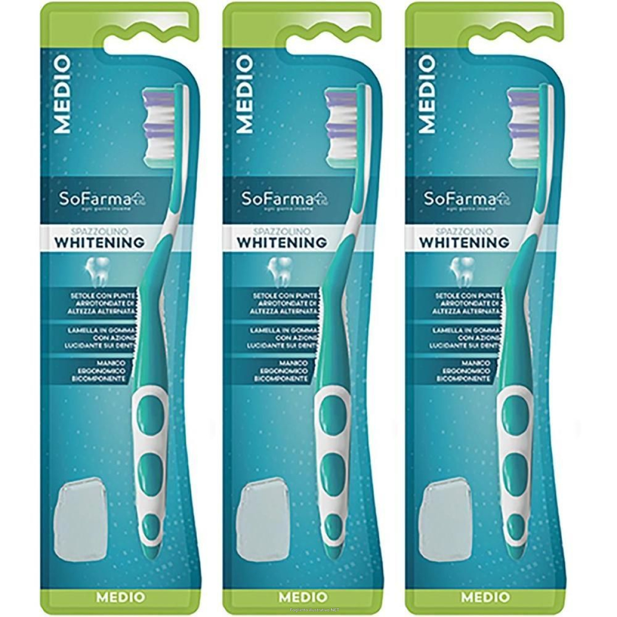 Cerca Offerte di sofarmapiu' spazzolino white setole medie 3x1 st e acquista online