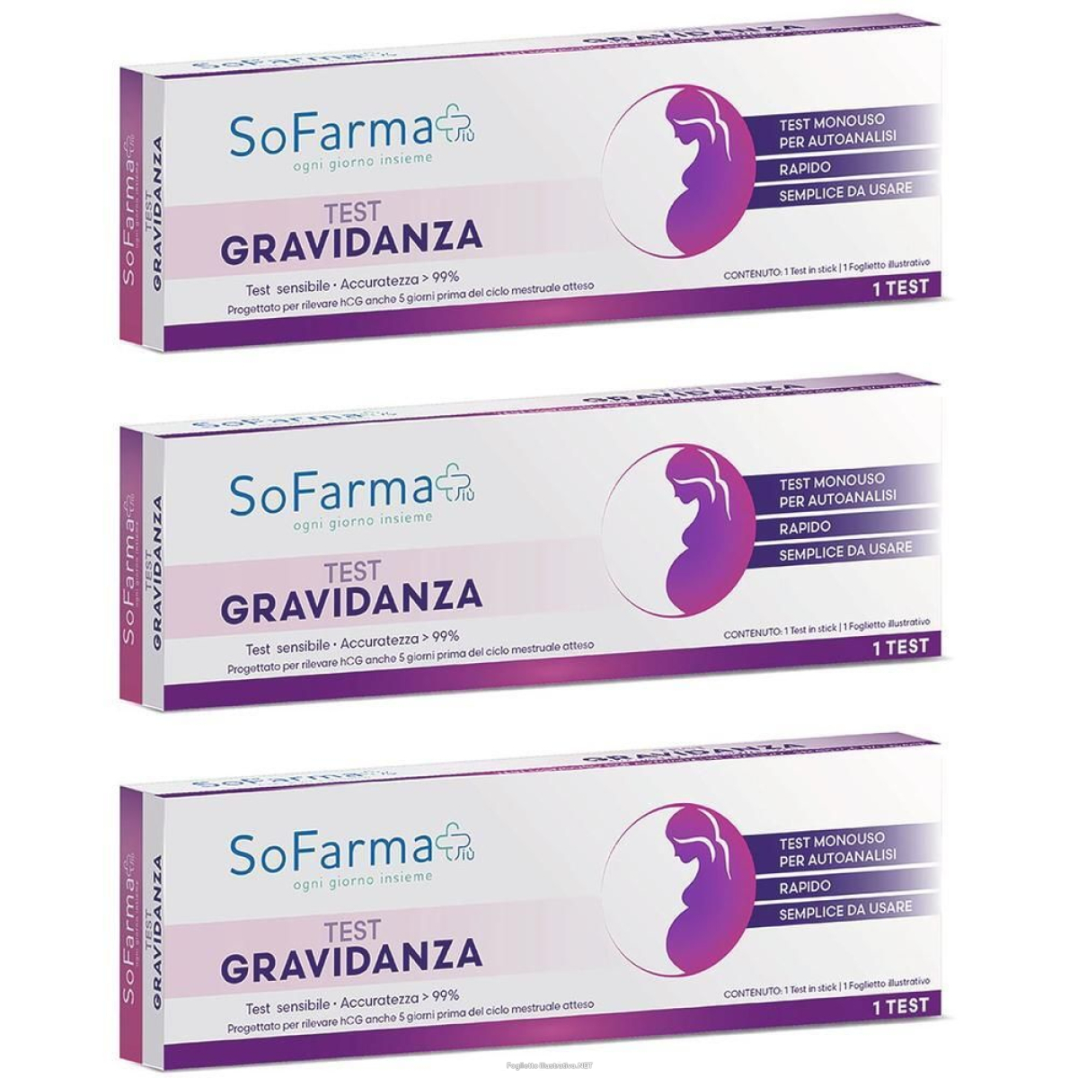 Cerca Offerte di sofarmapiu' test autodiagnostico gravidanza 1 st e acquista online