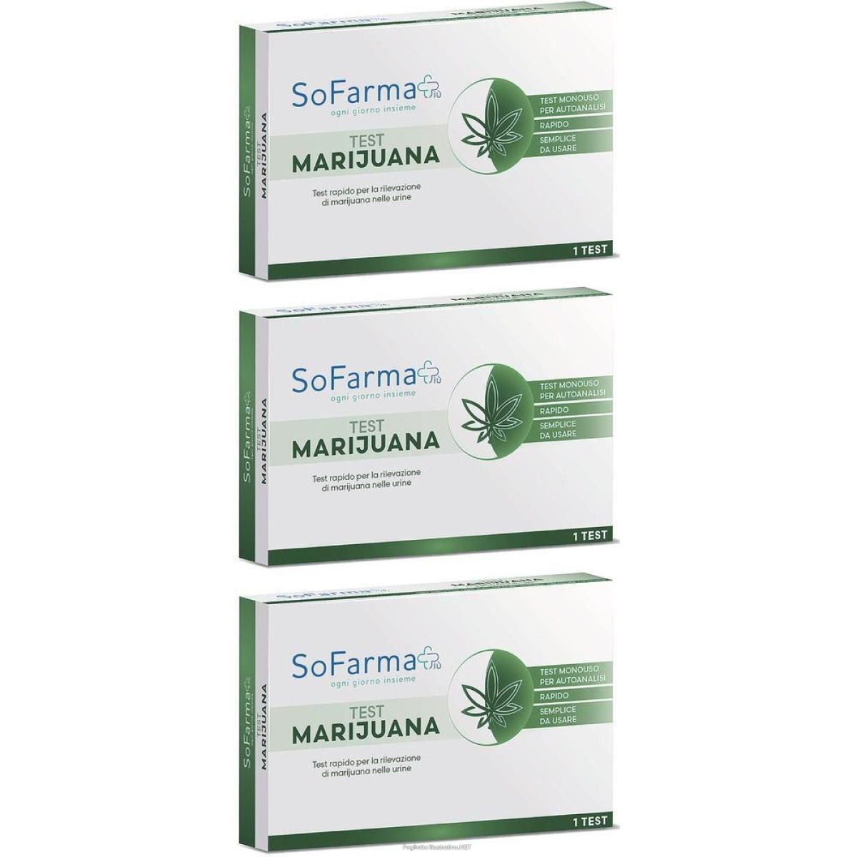 Cerca Offerte di sofarmapiu' test autodiagnostico rapido marijuana 3x1 st e acquista online