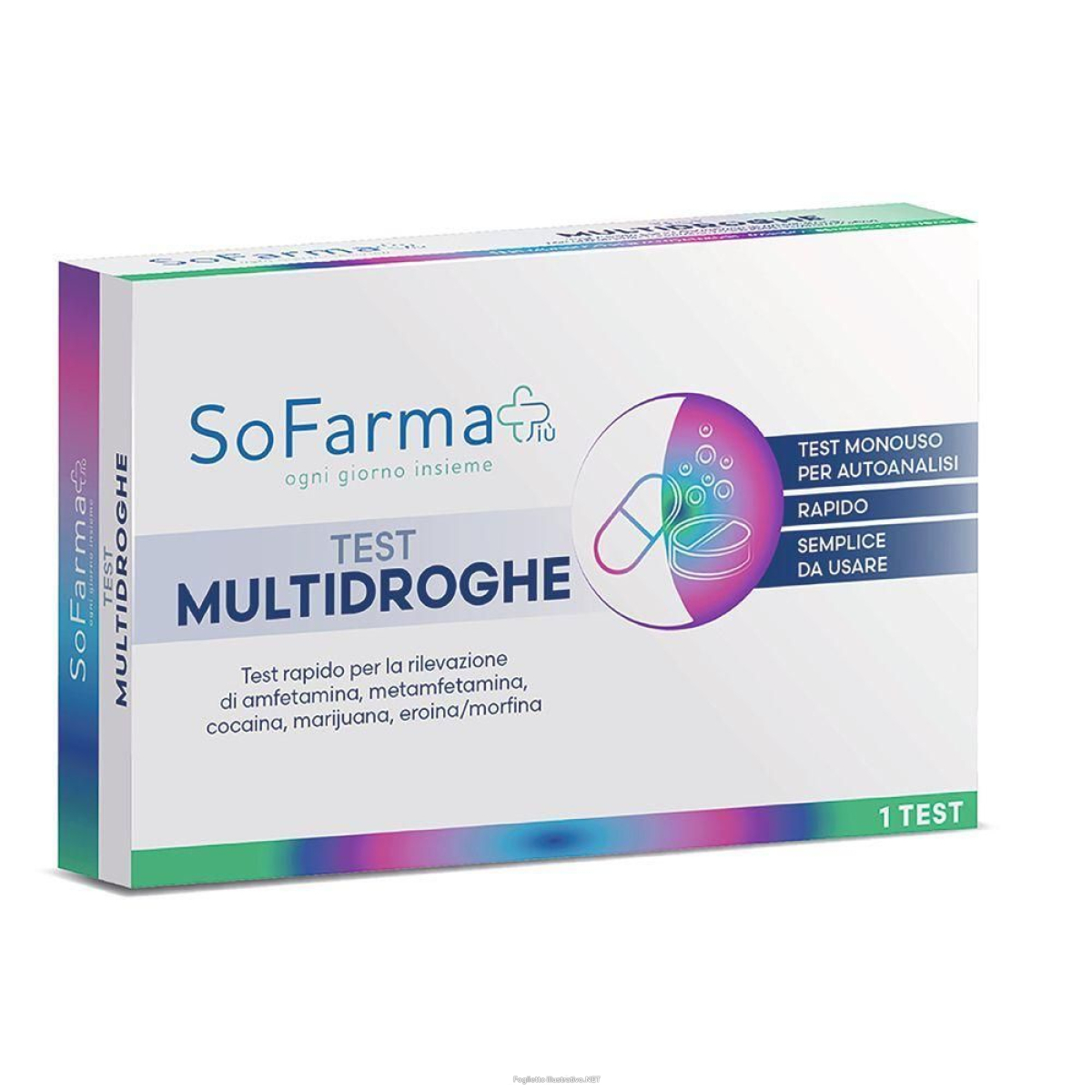 Cerca Offerte di sofarmapiu' test autodiagnostico rapido multidroghe 4x1 st e acquista online