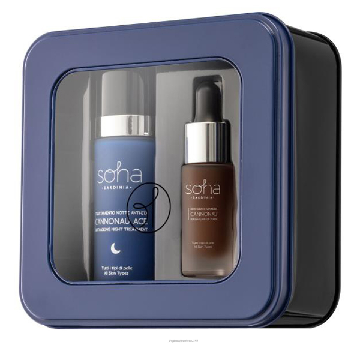 Cerca Offerte di soha cannonau ace tutti i tipi di pelle gift box 2023 trattamento notte anti-eta' 30 ml + siero anti-age viso 10 ml e acquista online