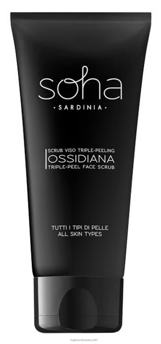 Cerca Offerte di soha - ossidiana scrub viso triple-peeling per tutti i tipi di pelle / 60 ml e acquista online