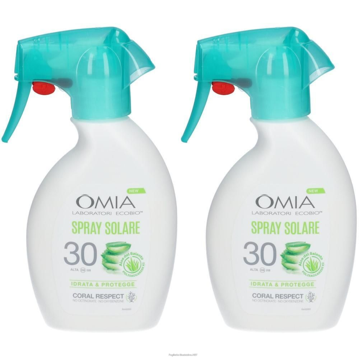 Cerca Offerte di solari omia ecobio aloe trigger spf 30 coral respect 200 ml e acquista online