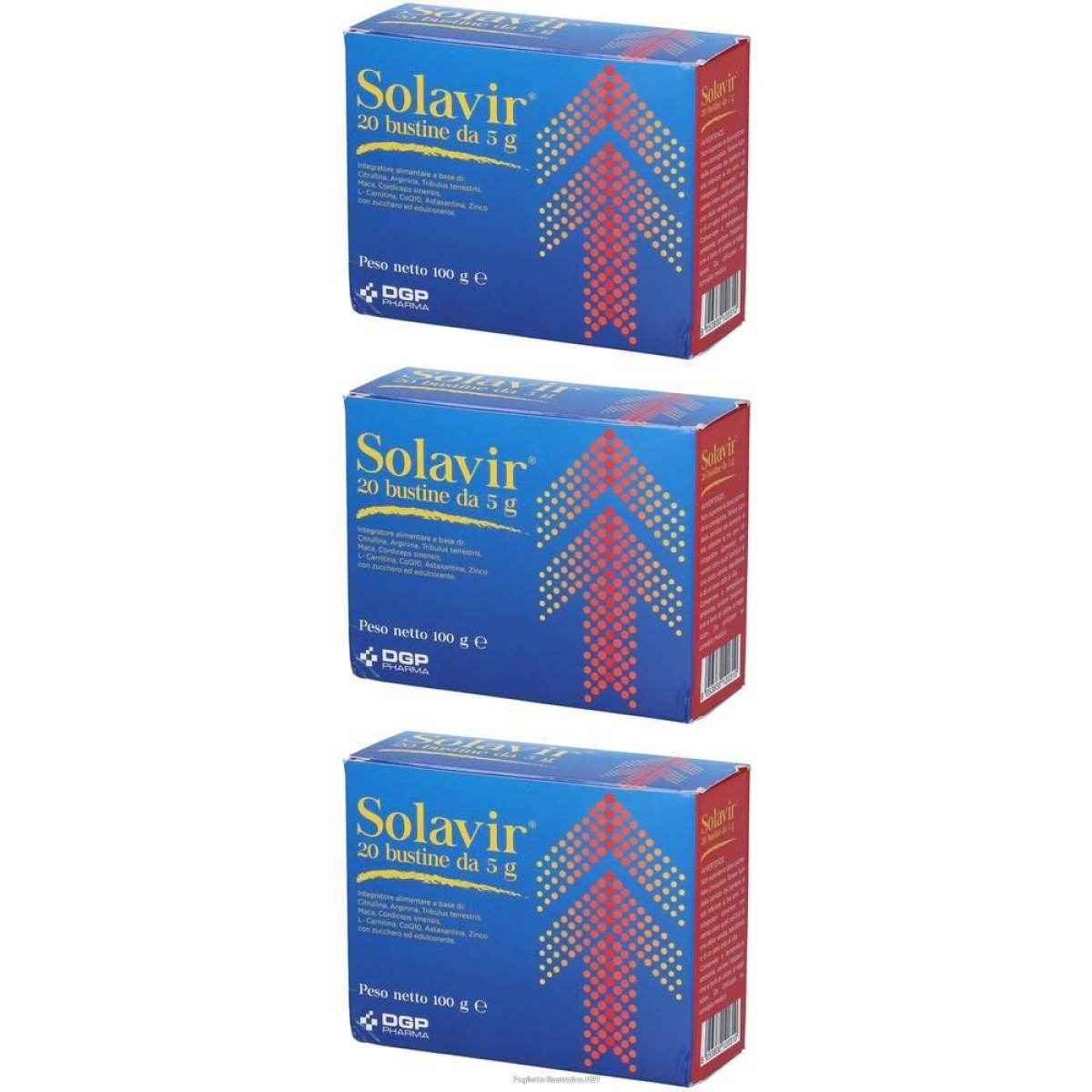 Cerca Offerte di solavir 20 bustine 3x100 g polvere per soluzione orale e acquista online
