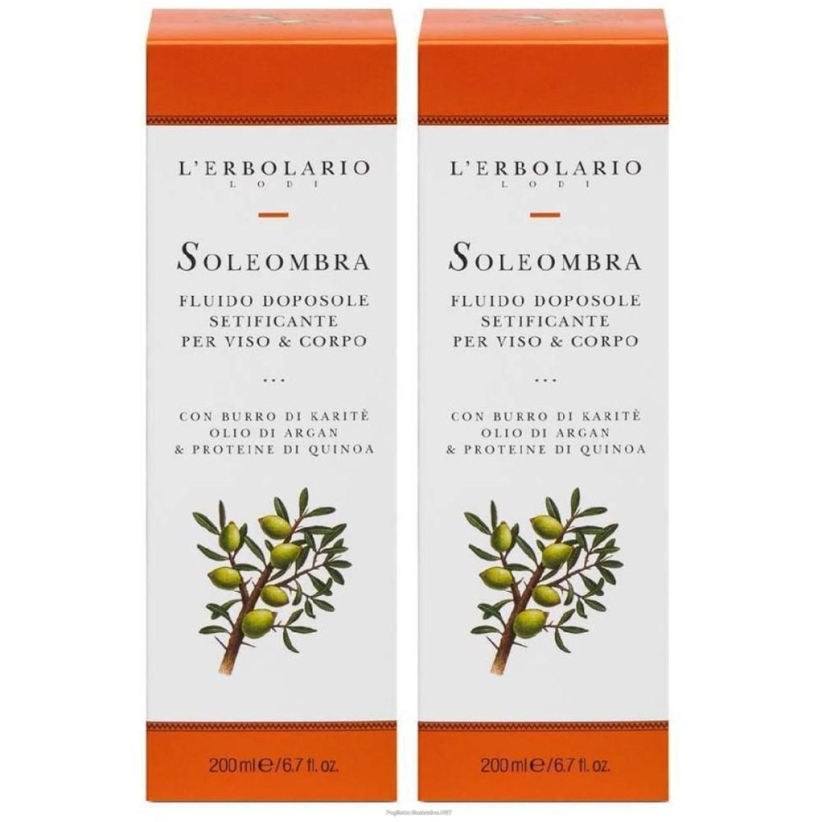 Cerca Offerte di soleombra fluido doposole setificante viso & corpo 200 ml 2x200 ml cre e acquista online