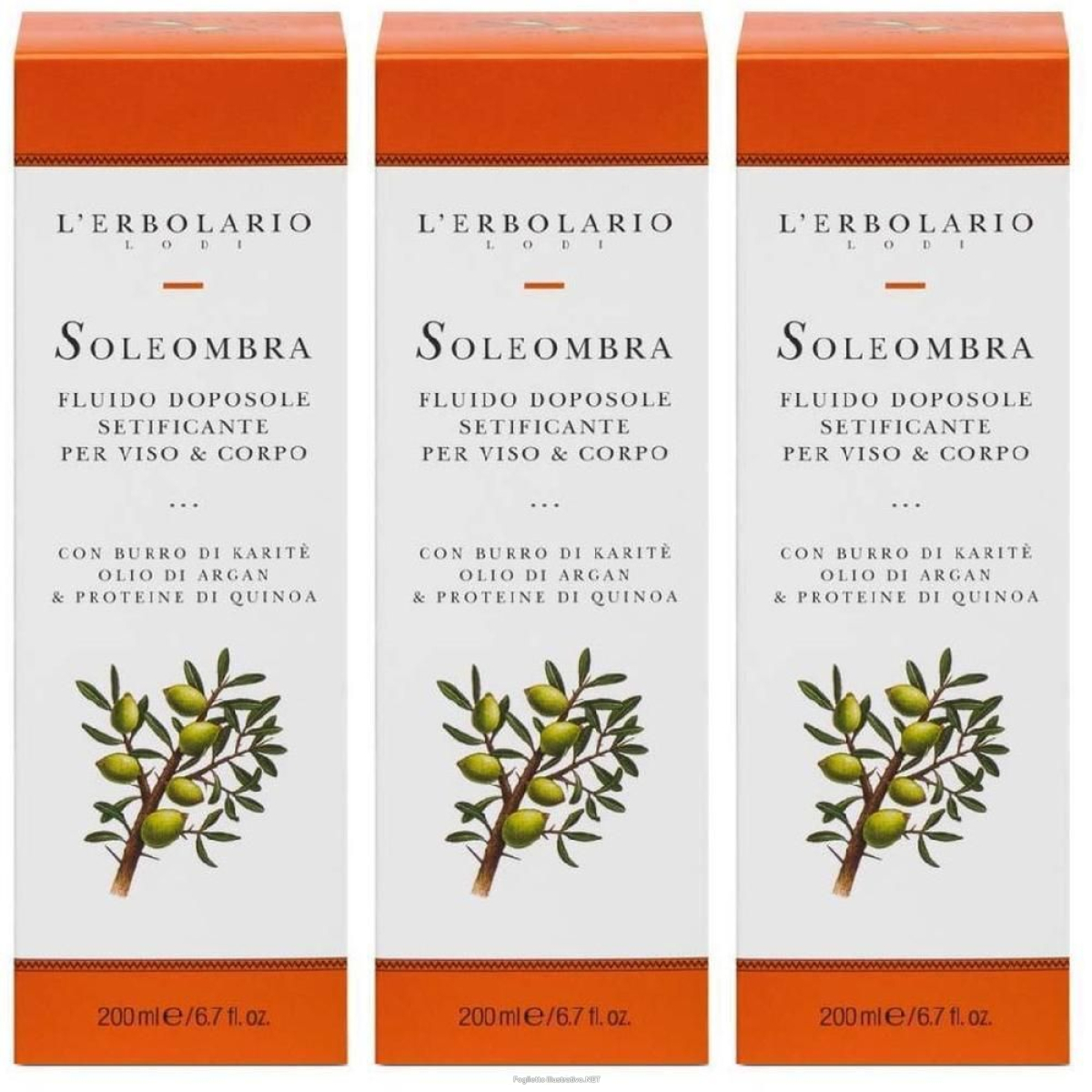 Cerca Offerte di soleombra fluido doposole setificante viso & corpo 200 ml 3x200 ml cre e acquista online