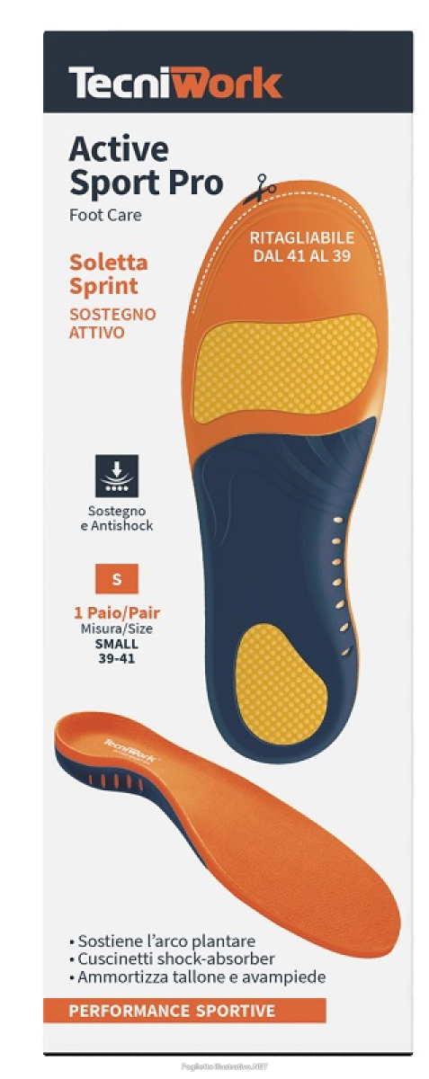Cerca Offerte di soletta active sport pro s 39-41 e acquista online