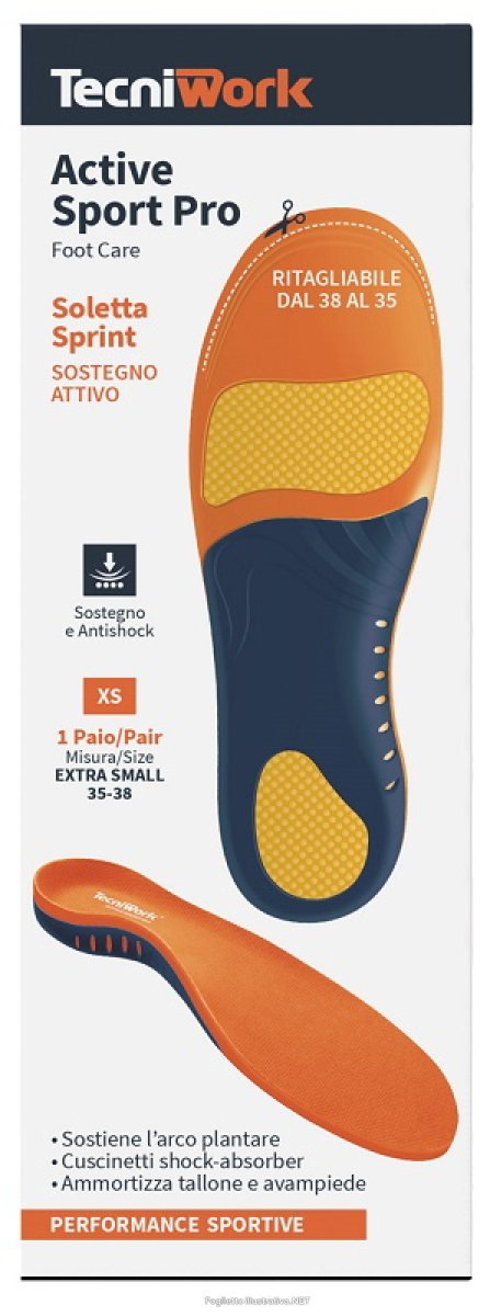 Cerca Offerte di soletta active sport pro xs 35-38 e acquista online