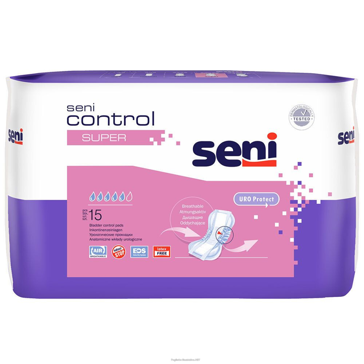 Cerca Offerte di solette seni control super, 1 confezione = 15 pezzi pz e acquista online