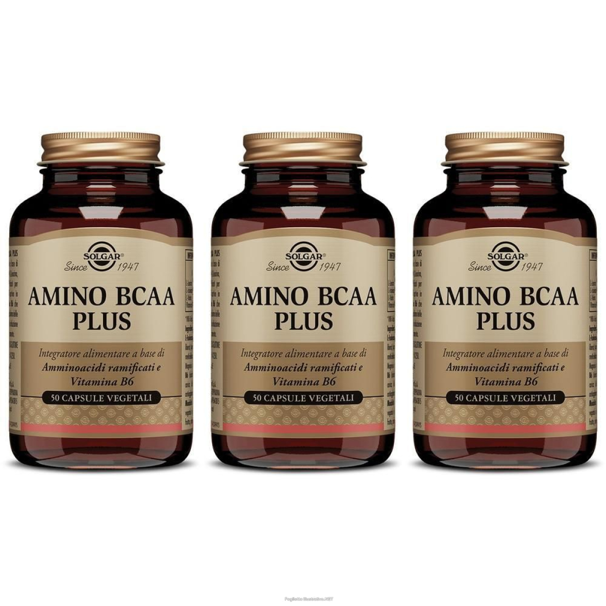 Cerca Offerte di solgar amino bcaa plus capsule vegetali 3x35,9 g e acquista online