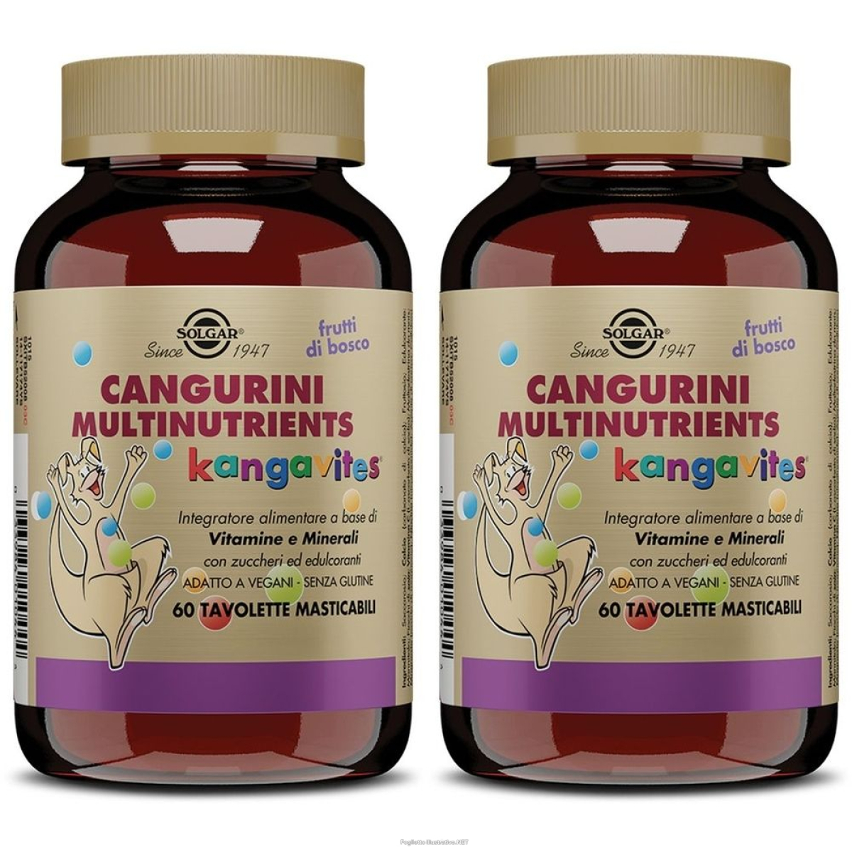Cerca Offerte di solgar cangurini multinutrients tavolette masticabili gusto frutti di e acquista online