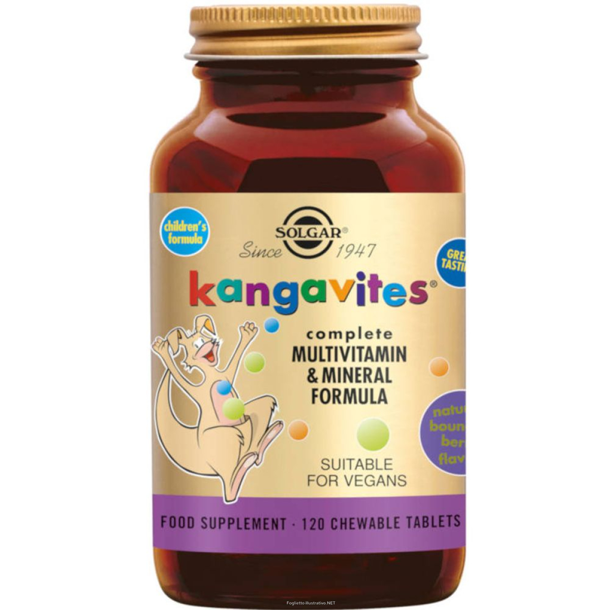 Cerca Offerte di solgar® kangavites bouncing berry 120 pz compresse masticabili e acquista online
