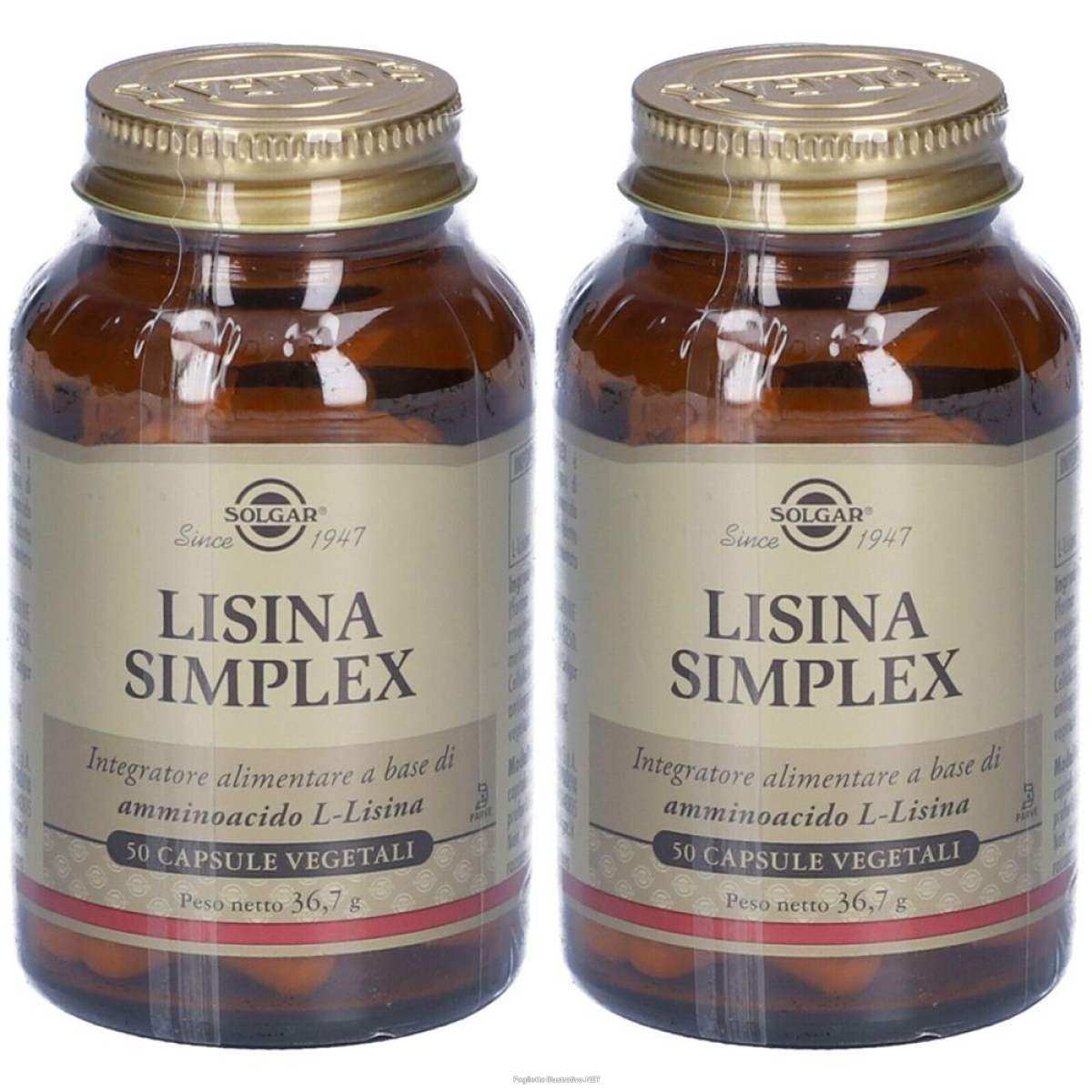 Cerca Offerte di solgar® lisina simplex set da 2 2x36,7 g capsule e acquista online