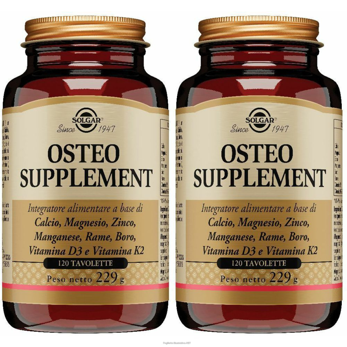 Cerca Offerte di solgar® osteo supplement set da 2 2x207,5 g compresse masticabili e acquista online