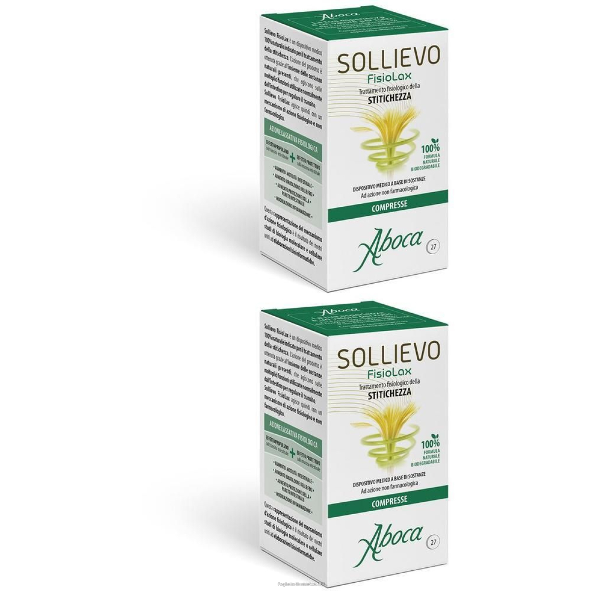 Cerca Offerte di sollievo fisiolax 27 compresse 2x27x0,42 g e acquista online