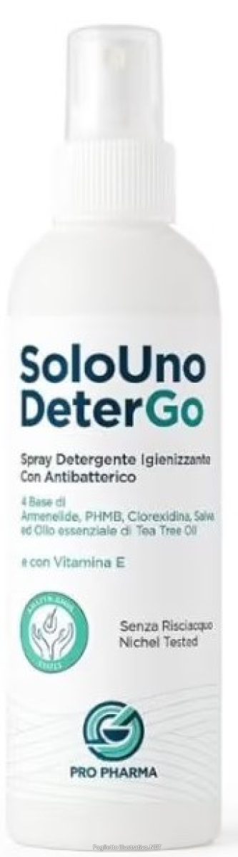 Cerca Offerte di solouno detergo spray detergente igienizzante con antibatterico 200ml e acquista online