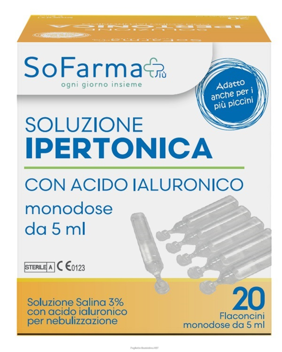 Cerca Offerte di soluzione ipertonica 3% acido ialuronico 20 flaconi 5 ml sofarmapiu' e acquista online
