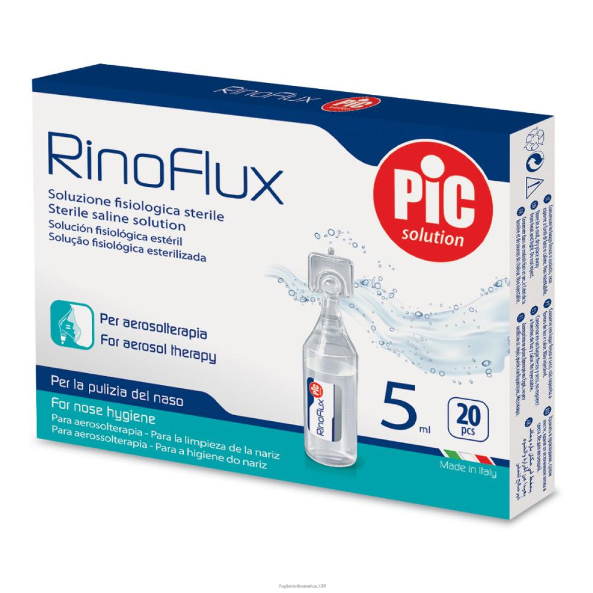 Cerca Offerte di soluzione isotonica rinoflux+ 5 ml 50 pezzi e acquista online