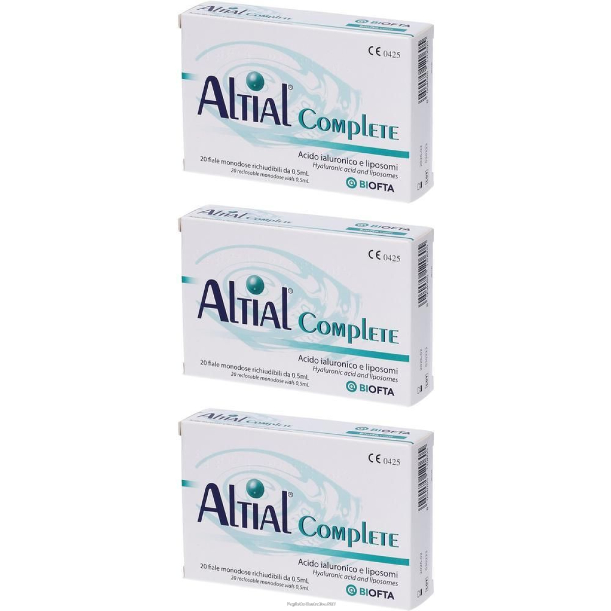 Cerca Offerte di soluzione oftalmica lubrificante altial complete 4 strip da 5 flaconi e acquista online