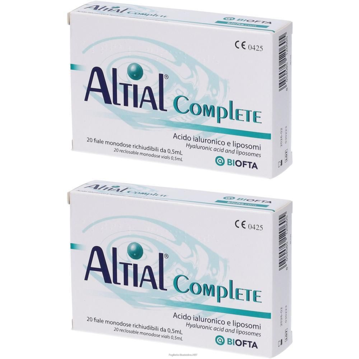 Cerca Offerte di soluzione oftalmica lubrificante altial complete 4 strip da 5 flaconi e acquista online