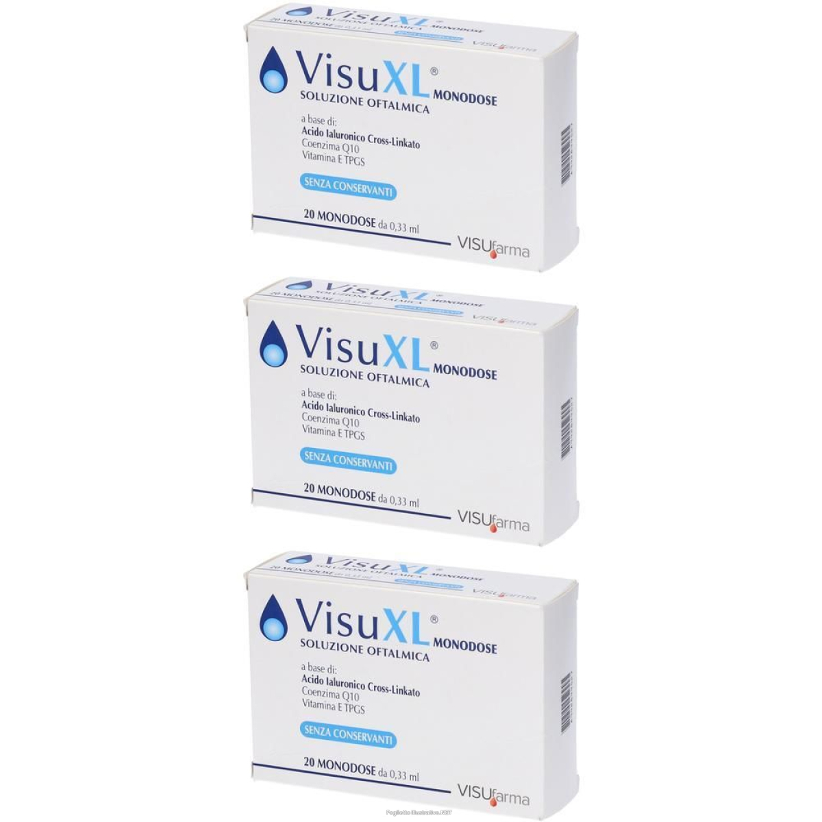 Cerca Offerte di soluzione oftalmica visuxl 20 contenitori monodose 0,33 ml 3x20x0,33 m e acquista online