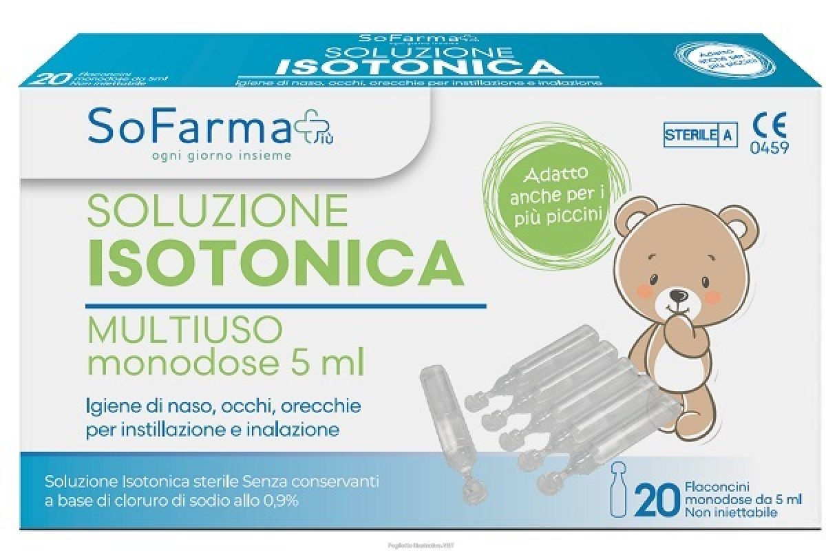 Cerca Offerte di soluzione salina 0,9% 20 flaconi 5 ml sofarmapiu' e acquista online
