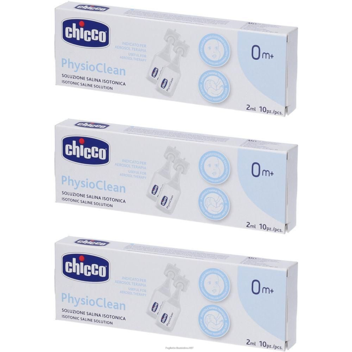 Cerca Offerte di soluzione salina isotonica physioclean 10 pezzi da 2 ml 3x10x2 e acquista online
