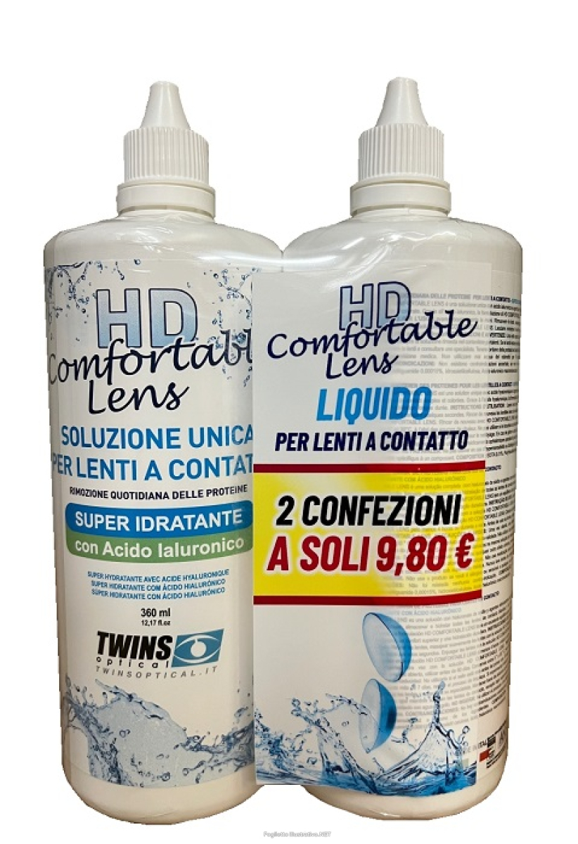 Cerca Offerte di soluzione unica hd comfortable lens pack doppio 360 ml e acquista online