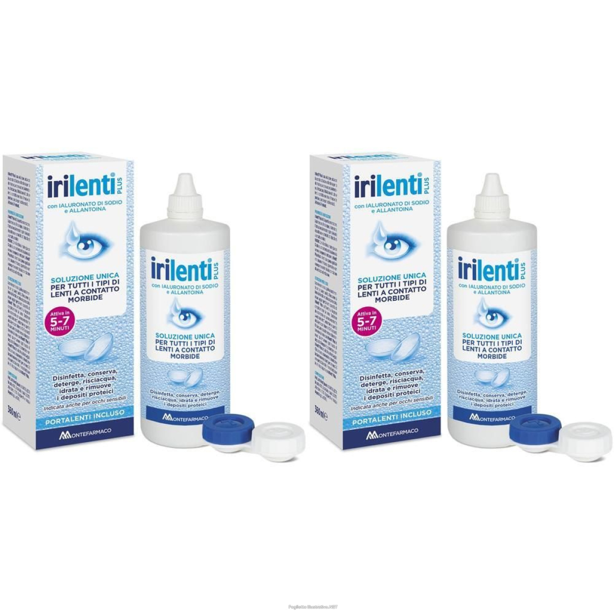 Cerca Offerte di soluzione unica per lenti a contatto irilenti 360 ml + portalenti 2x36 e acquista online