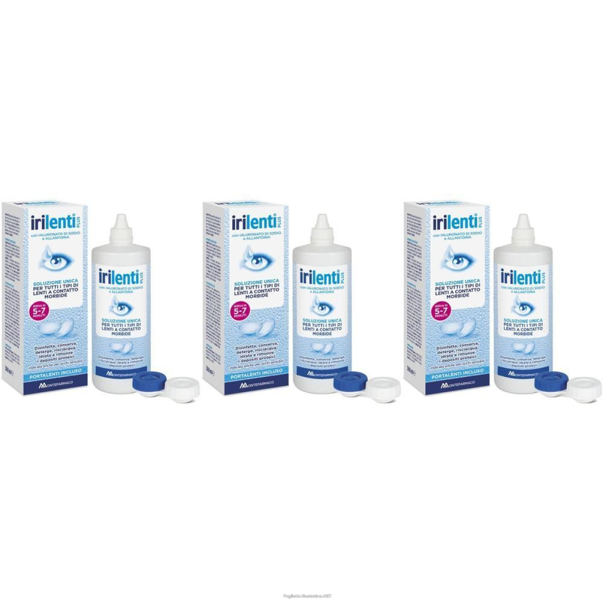Cerca Offerte di soluzione unica per lenti a contatto irilenti 360 ml + portalenti 3x36 e acquista online