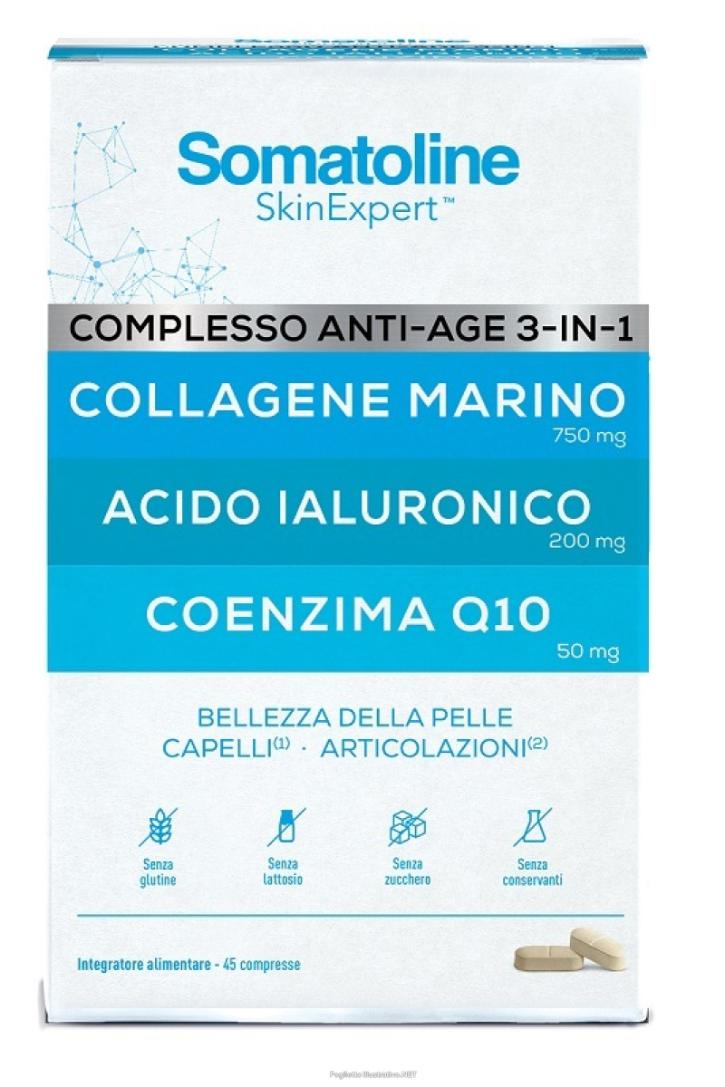Cerca Offerte di somatoline - complesso anti age 3 in 1 integratore bellezza della pelle, capelli e articolazioni confezione 45 compresse e acquista online