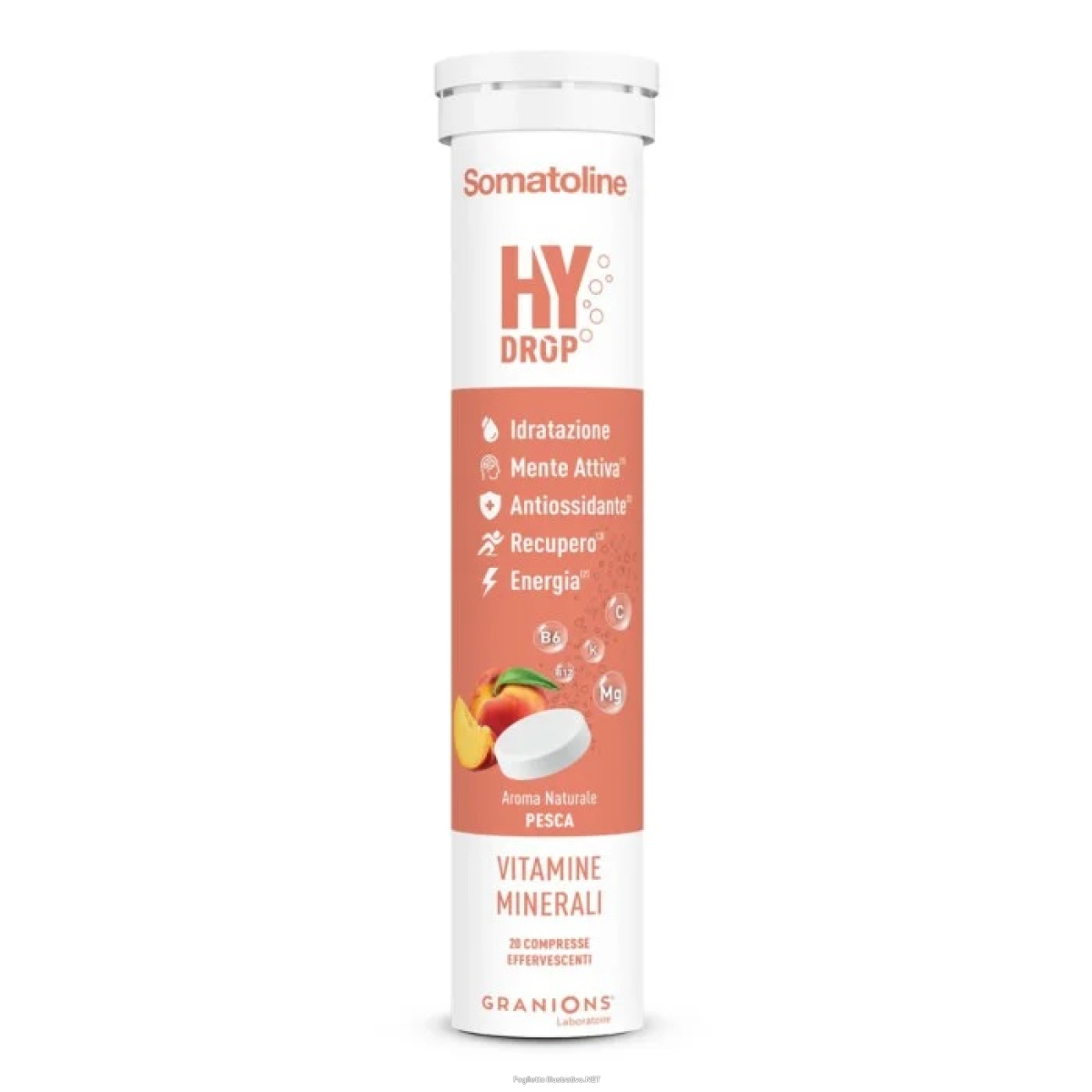 Cerca Offerte di somatoline hydrop integratore di vitamine e minerali per idratazione recupero muscolare ed energia gusto pesca 20 compresse effervescenti e acquista online