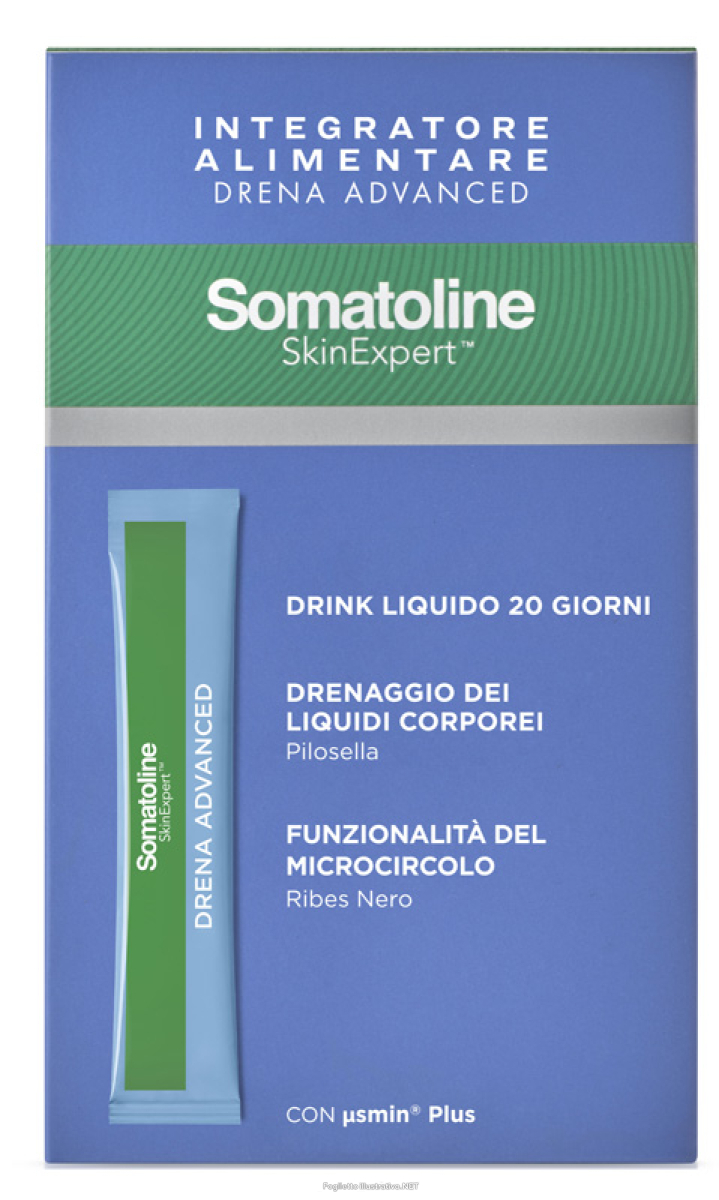 Cerca Offerte di somatoline integratore drena advanced gambe leggere 20 stick e acquista online