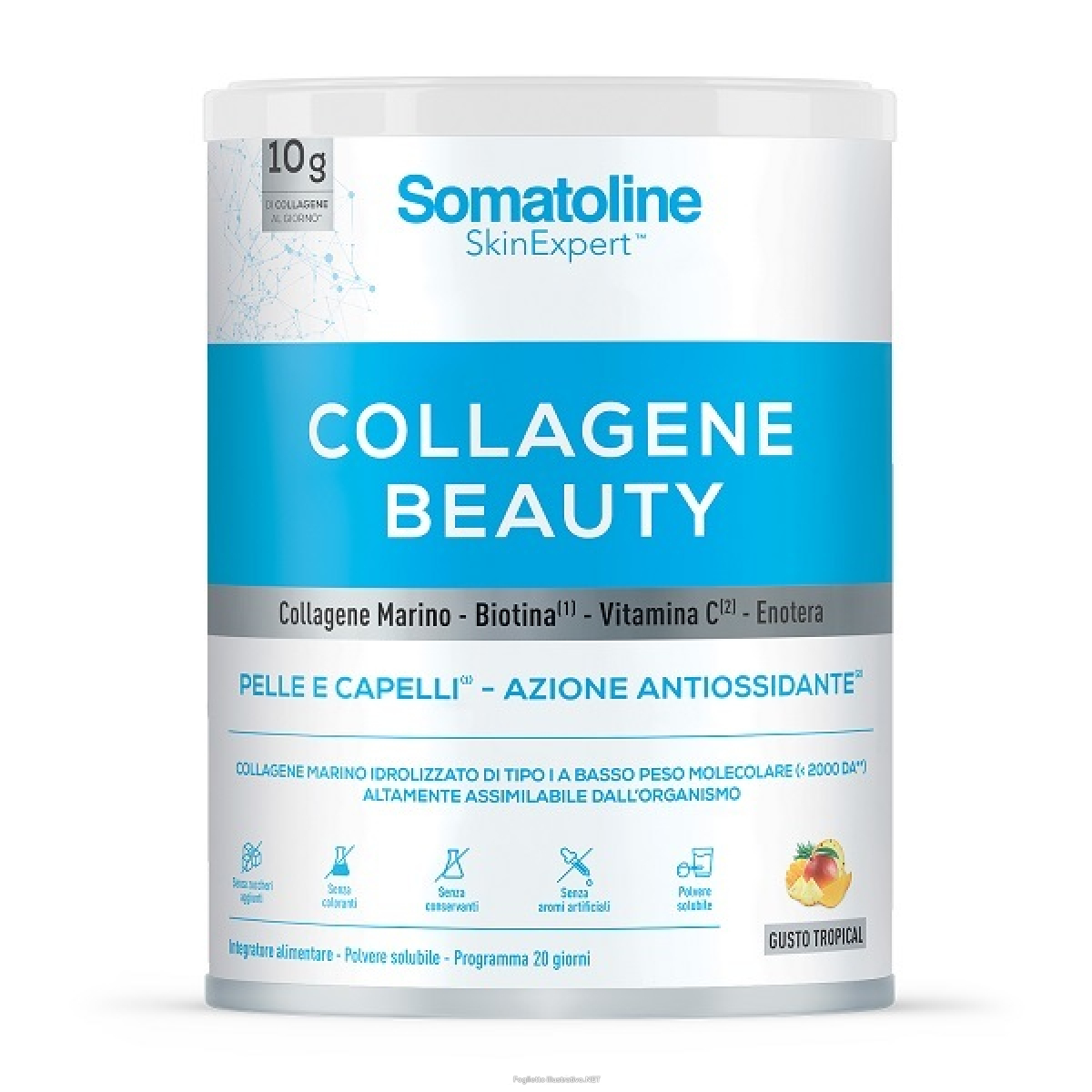 Cerca Offerte di somatoline skin expert collagene beauty tropical - integratore per il benessere di pelle e capelli - gusto tropical - 198 g e acquista online