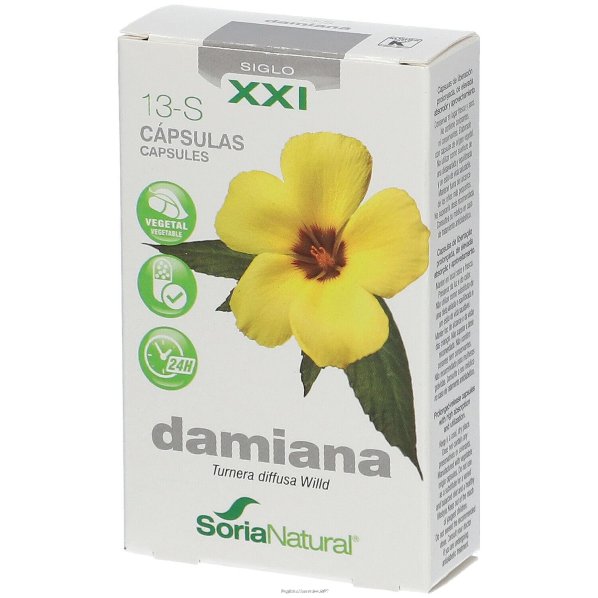 Cerca Offerte di soria natural® 13-s damiana 30 pz capsule e acquista online