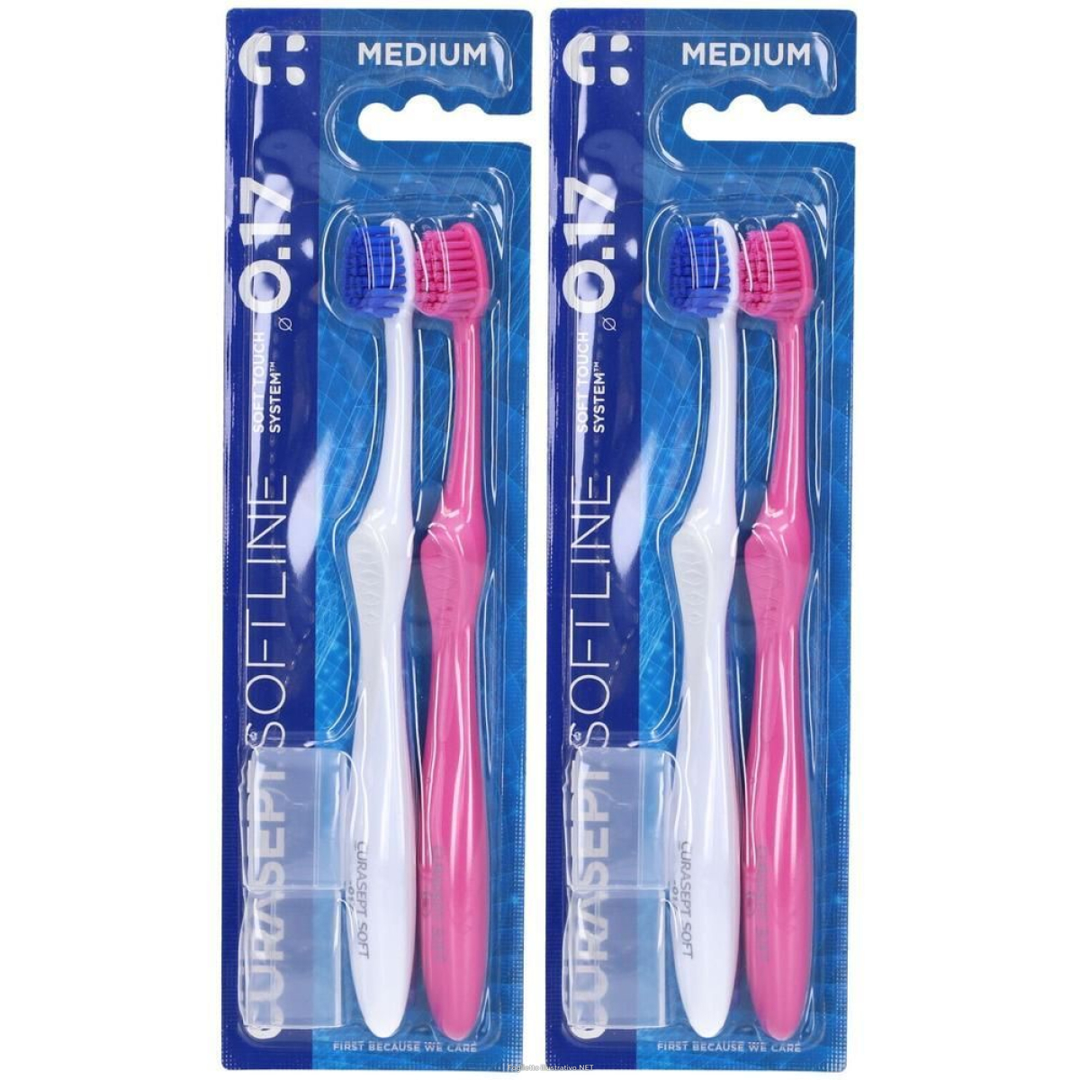 Cerca Offerte di spazzolino curasept soft - medium 017 2x2 st e acquista online