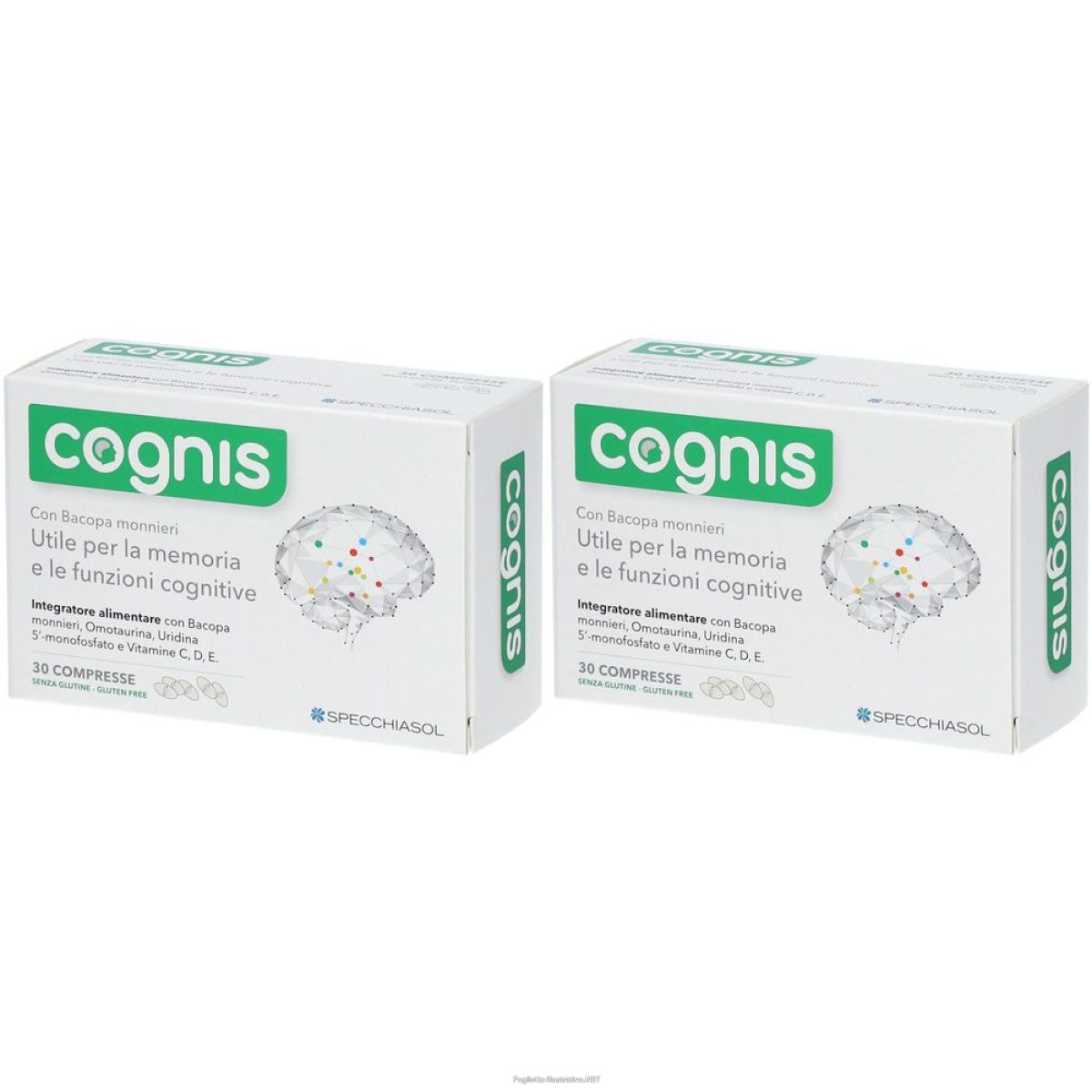 Cerca Offerte di specchiasol cognis set da 2 2x30 g compresse e acquista online