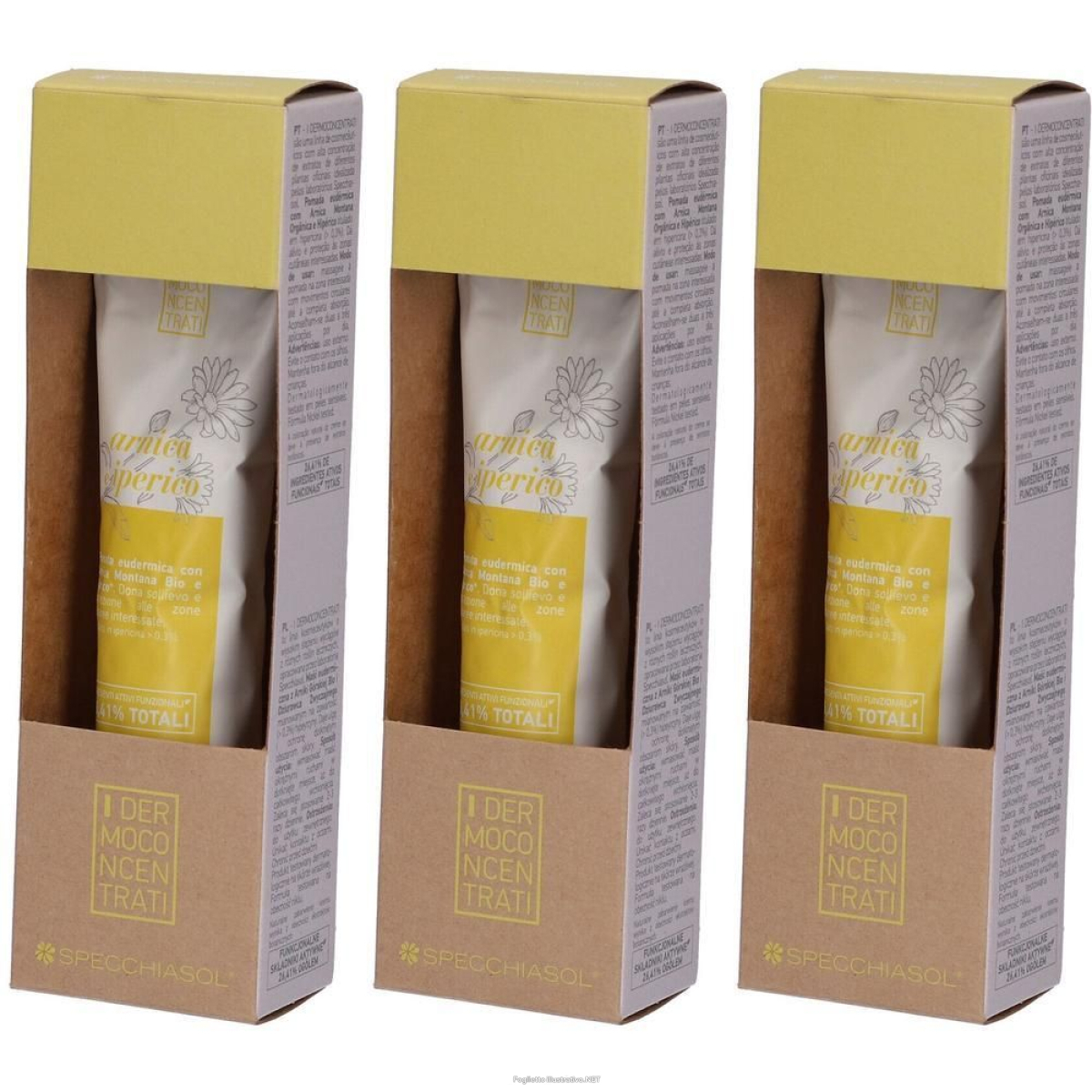 Cerca Offerte di specchiasol i dermoconcentrati arnica e iperico crema 3x100 ml e acquista online