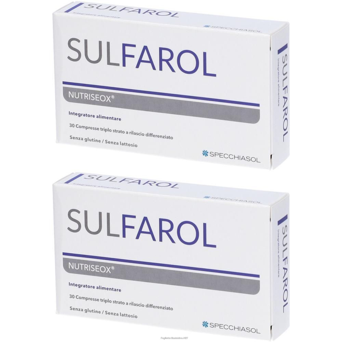 Cerca Offerte di specchiasol sulfarol nutriseox® compresse 2x30 pz e acquista online