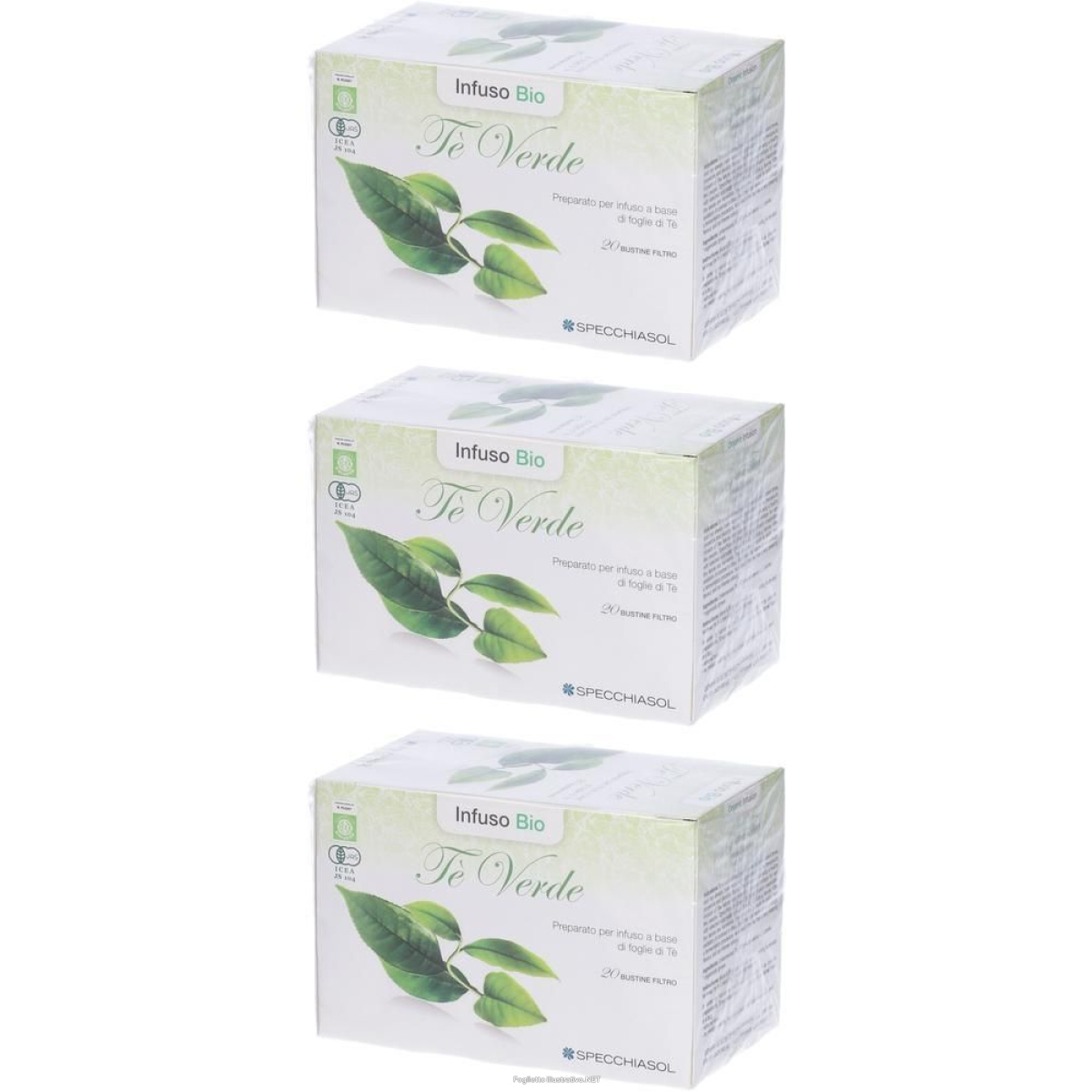 Cerca Offerte di specchiasol tÈ verde 3x20 pz bustine filtro e acquista online